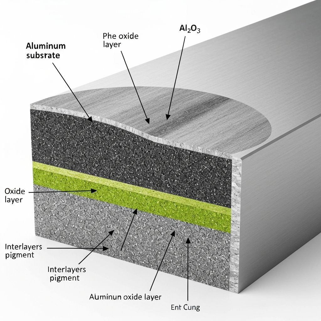 Anodized aluminum cookware construction